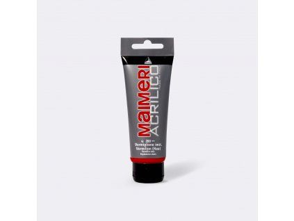 17535 akrylova barva maimeri acrilico 75 ml cervena rumelka 280