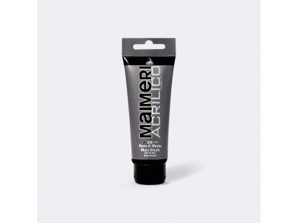 17676 4 akrylova barva maimeri acrilico 200 ml cerna mars 540