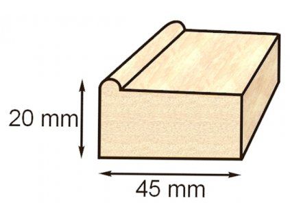24339 blind ram smrkovy 180 cm