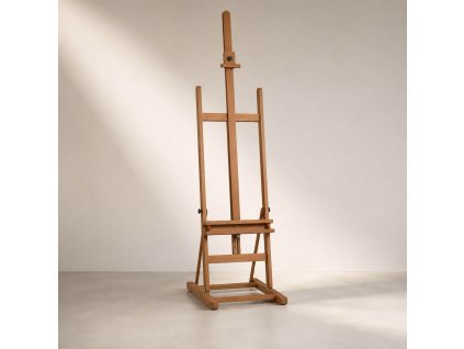 Malířský ateliérový stojan GOYA – typ H, bukové dřevo, max. výška plátna 138 cm