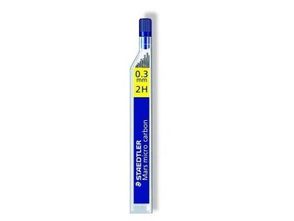 Tuhy do mikrotužky Staedtler Mars Micro Carbon 0,3 mm, tvrdost 2H, balení 12 ks