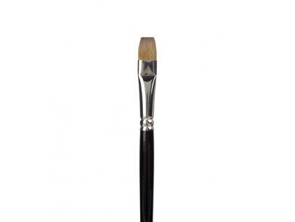 Plochý štětec Kolibri Red Sable série 788 velikost 4 pro akvarelové barvy