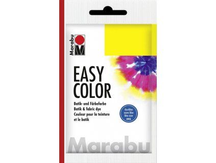 Marabu Easy Color 25g batikovací barva za studena, odstín 095 azurová modř