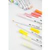 18051 5 umelecke fixy se stetcovym hrotem artist brush 42 cream yellow