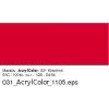 2717 akrylova barva marabu acryl color 100 ml cervena tresnova 031