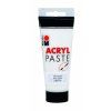 2864 akrylova pasta marabu 100 ml bila jemnozrnna
