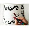 Uni Posca PC-5M žlutý, akrylový fix na kov, sklo, plast i textil, vodou ředitelný