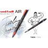Uni ball AIR roller 0,5 mm modrý pro pohodlné psaní ve škole i kanceláři