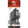Sada 6 grafitových bloků Koh-i-Noor 4390, tvrdosti 2B, 4B a 6B, rozměr 7 x 7 x 70 mm