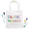 Fix Monami Fabric Marker Fine pro malování na látku, světlý textil, černá barva