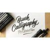 Sada 8 popisovačů Faber-Castell Pitt Artist Pen, štětcový hrot, černá a šedá