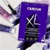 Canson XL Fluid Mix-Media A3, hladký bílý papír 250g odolný vůči kroucení, 30 listů