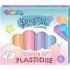 Colorino plastelína sada 6 pastelových barev, měkká modelovací hmota pro děti
