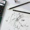 Sada 11 ks Faber-Castell Pitt Graphite Matt, vysoká kvalita měkkého dřeva