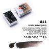 Nevskaya Palitra White Nights akvarelová barva 2,5 ml, odstín Ivory black 811