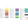 Marabu Easy Marble vzorkovnice odstínů, série mramorovacích barev 15 ml