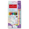 Faber-Castell Colour Grip akvarelové pastelky sada 10+3 ks, motiv Jednorožec